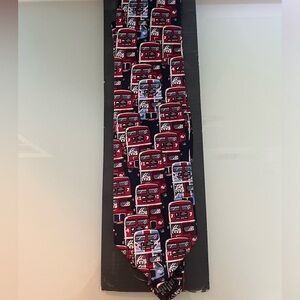 Vintage London bus tie